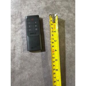 Dreo Replacement Remote Control for Tower Fans and Heaters Matte Black Untested